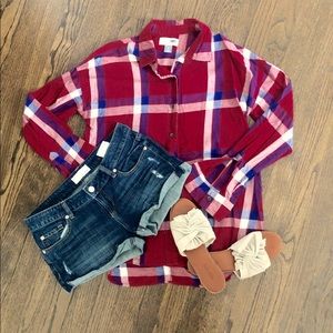 Old Navy Flannel Button Down